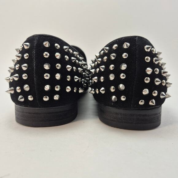 STEVE MADDEN "P-Dreemz" Metal Spiked Dress Shoes Mens Size 7 - Picture 4 of 12